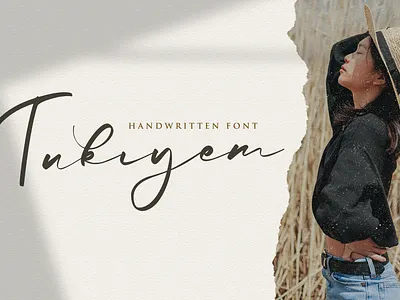 Tukiyem - Handwritten Font brushpen calligraphy elegant handlettered handlettering handwritten handwritting lovely luxury modern multilingual script stylish typography whimsical