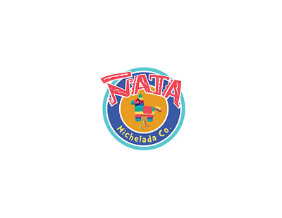 Nata Michelada Co Logo colorful fiesta mexico michelada mix piñata spicy