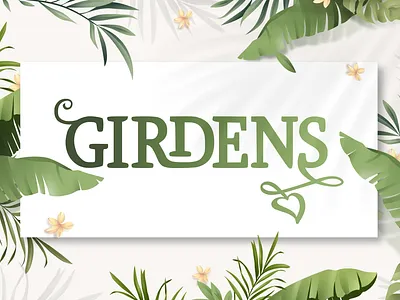 Girdens - Decorative Serif Font alternates casual decorative display elegant font handlettering handwritten lettering logotype modern serif stylish typography