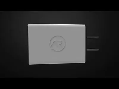 Dual USB-A PD animation 3d modelling animation rendering