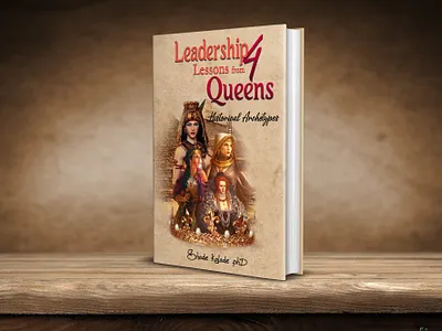 Book Cover desgin 4 queens book cover book cover art business card design leadership typography