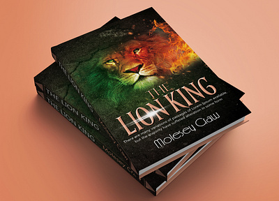 Book Cover Design book cover branding design illustration lion king