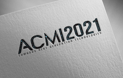 ACMI 2021 brand or company branding business card design graphicdesigner illustration logo logo design moden typography unique unique logo