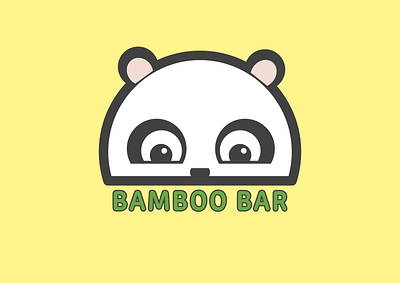 Bamboo affinitydesigner bar bear branding cafe logo dailylogochallenge design green logo minimal panda restaurant logo vector