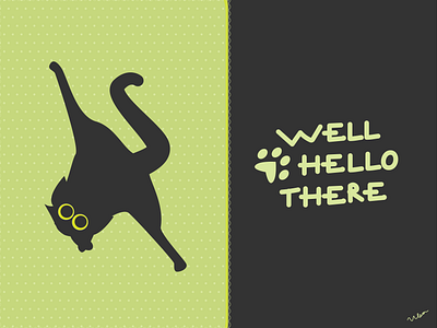 Catventure #13 art black cat cat catventure character character design design funny graphic graphic design green illustration illustrator lettering minimal minimalist vector yoga