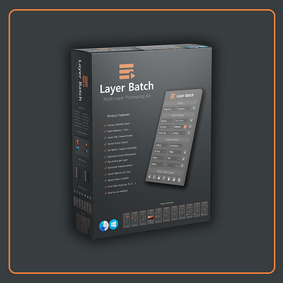 Layer Batch - Processing Kit design illustration omer j graphics youtube banner