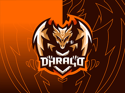 DARACO brand branding design designer esports flat design illustration logo sport mascot simple