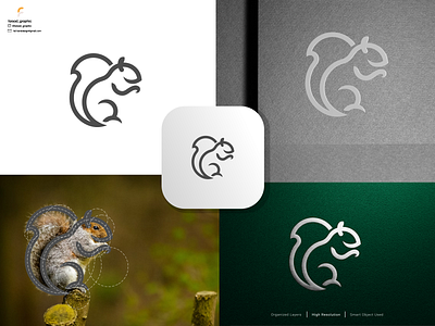 Sequrrel Logo Line branding corporate branding design illustration logo logodesign typography vector