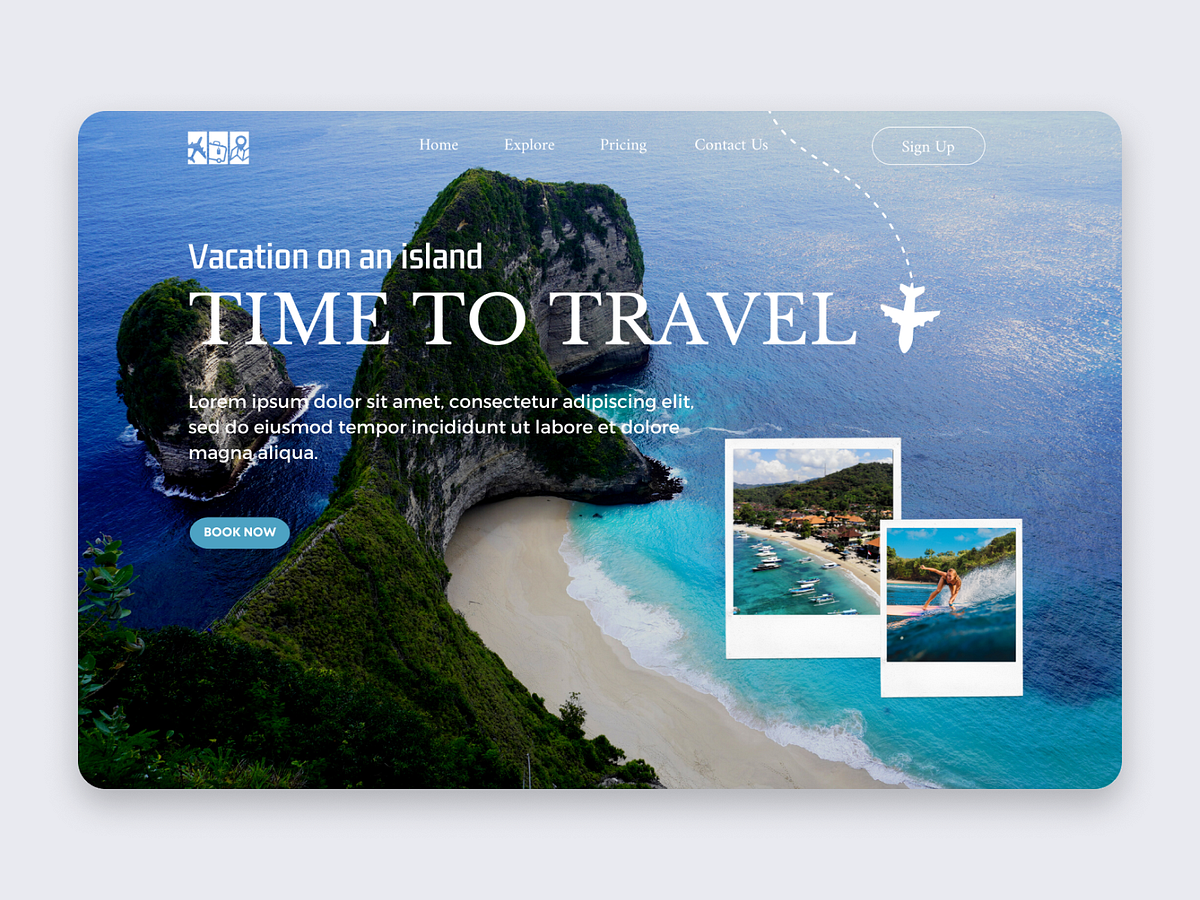 Travel Website designs, themes, templates and downloadable graphic ...