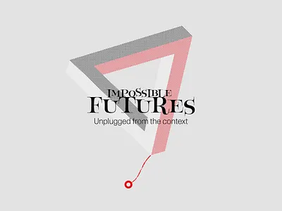 Impossibile Futures. Unplugged from the context brand design brand identity brand identity design branding illustration logo logotype