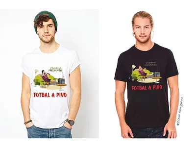 Football and beer 1 beer beer and football cool design football football design funny football funny illustration funny style olenakomyshna print