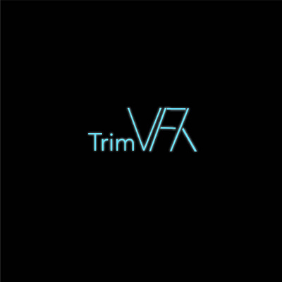 trimvfx logo 30daylogochallenge art design icon illustrator logo logocore trimvfx type typography vector