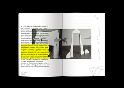 PAULA WINOKUR editorial editorial design minimalistic poster design simple design