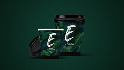 Esra Çevikcan - To Go Cup Design branding coffee corporate branding design hair salon hairdresser illustrator logo packaging turkey typography