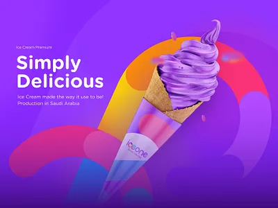 Iceone Branding & Packaging brand brand identity branding color colorfull design dribbble graphic design ice icecream logo packaging vector web