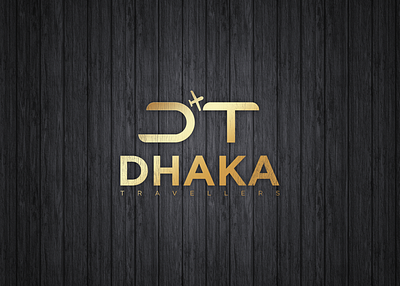 DHAKA TRAVELLERS (A TRAVELL AGENCY LOGO) logo mark