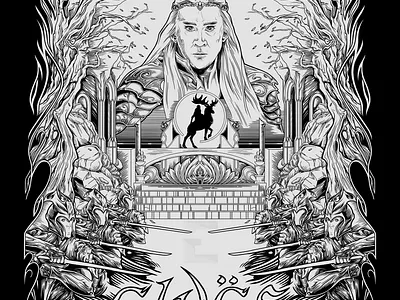 elves art artwork design digital art drawing illustration myth sketch