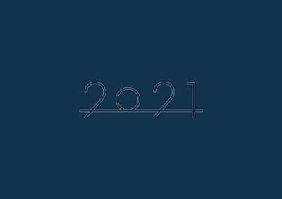 2021 for Agenda Cover 2021 agenda agenda cover calendar calendar design cover design custom design custom logo custom type design logotype minimalism simplicity typography visual