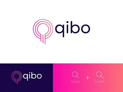 Tech Company- Logo Design app logo design brand identity branding designer bussiness logo corporate logo flat icondesign logomark logotype minimal minimal logo design modern logo neural network logo q qlatter search startup company logo tech company technology logo