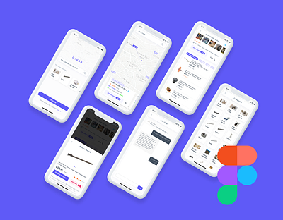 I designed an app just for fun: Civar [Free Figma Resource] design ecommerce figma ios mobile ui ux