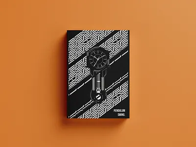 Pendulum Swing | Book Cover book cover book cover design book design book illustration clock design digital art dribbble illustration inktober spooky