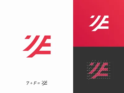 7+F Monogram - Logo Design 7 letter branding f letter flat geometric lettering lettermark logo design logo mark logofont logoinspiration logotype minimal monochrome monogram monogram design monogram logo symbol top designer typogaphy