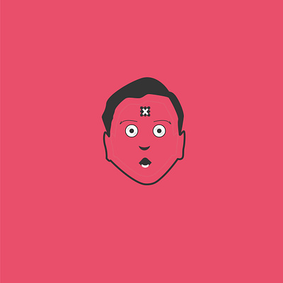 simple art face illustration illustrator myface new simple