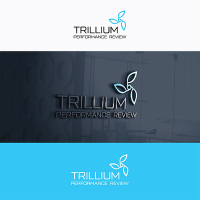 Trillium logo graphic illustration illustrator logo logo design typography vector