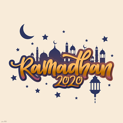 Ramadhan 2020 animation branding design flatdesign font icon illustration lettering logo modern vector