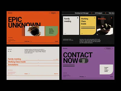 Ultravision - UI/UX Designer website cms concept design designer minimalist portfolio template ui ui designer ux web web design website www