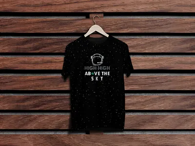 High High Above The Sky adobe illustrator adobe illustrator cc design dribbble t shirt t shirt design tshirt tshirt design tshirtdesign vector