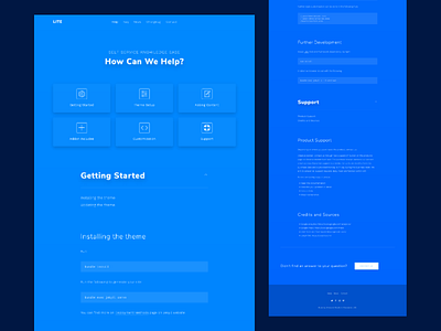 Lite design flat html5 jekyll template typography ui ux web website