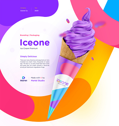 Iceone Branding & Packaging animation brand brand identity branding design graphic design illustration logo online marketing vector