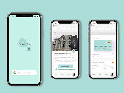 Pocket trip - App de tickets app app design design mobile trip tripadvisor turism ui ui design uidesign uiux
