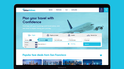 Lotus Airlines Online Booking System - UIX and Visual Design design interface ui ui design user interface design ux