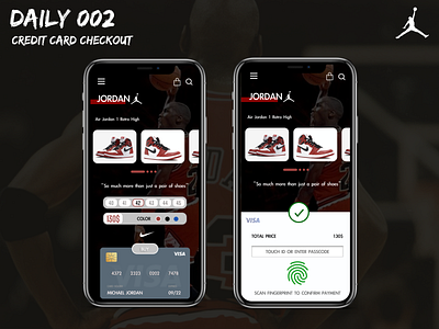DAILY 002 - CREDIT CARD CHECKOUT 002 app daily daily002 dailyui dailyuichallenge mobile mobile app ui