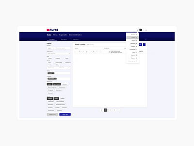 Nurad - User Interface Default design desktop layout ui ux
