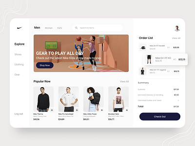 Sport Shop Dashboard Exploration accessories app app design clean clothes clothing dashboad dashboard app e commerce e commerce app mobile mobile app mobile design mobileappdesign online shop online shopping shoes shop sports sportswear