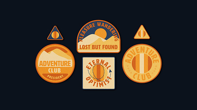 Adventure Club branding branding design design identity identity design label design logo retro vector