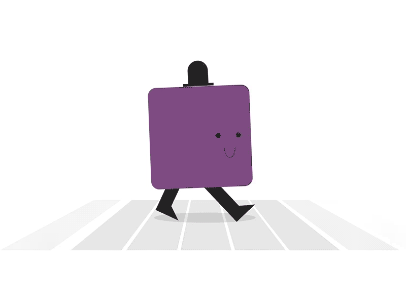 Walking Down the Street animated animation awesome code codepen creative code css css animation design fun