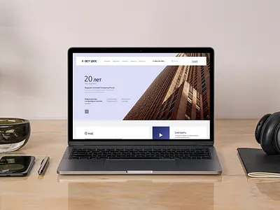 Corporate style design ui web