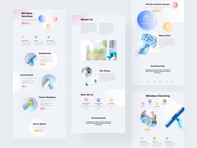 Window Cleaning Template Design for Divi cleaning cleaning company cleaning logo cleaning service cleaning services divi elegantthemes housing services icon design illustration design product design service app templatedesign templates ui ux web design website design window cleaning wordpress theme