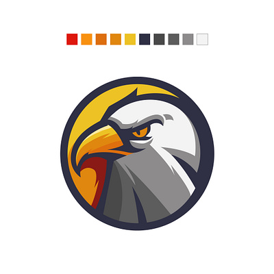 Eagle animal animal logo design esports gradient illustration logo logodesign