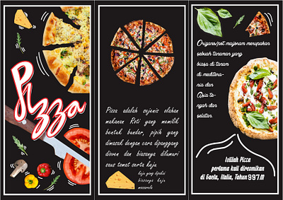 leaflet pizzakita front branding design ui