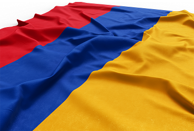 Armenian flag armenian dribbble flag illustration հայաստան