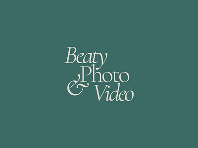 Beaty Photo & Video branding chicago design illustration illustrator logo minimal photographer photography typography vector