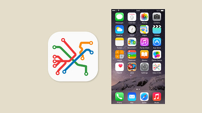 Subway app icon app icon daily ui 005 dailyui mobile subway