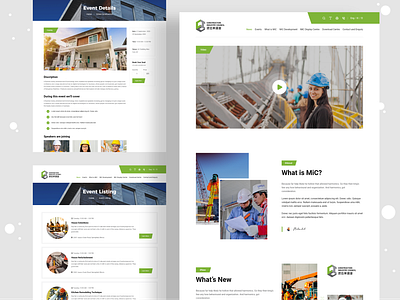 Construction Industry Website | UI Design agency agency website construction construction company devignedge event industrial industrial design industry landing page landingpage listing ui ui design uidesign web web design webdesign website website design