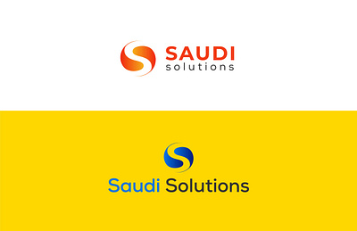 Saudi Solutions Logo | Business Logo | S Letter Logo | Creative brand identity branding business design flat lettering logo minimal real estate s letter s letter logo typography