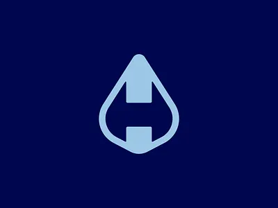 H+💧 Logo adobe illustrator blue brand brand design brand identity branddesign branding branding design brandingdesign h letter isologo isologotipo lettermark logomark logos logotype logotypes